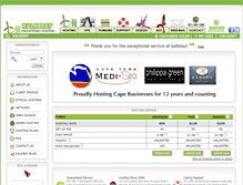 Tablet Screenshot of kalkbay.co.za